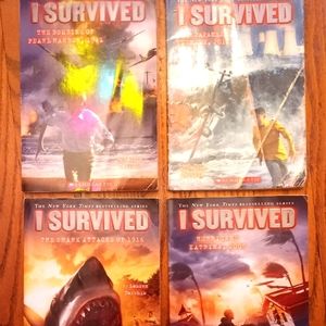 Set of 4-"I Survived" Books